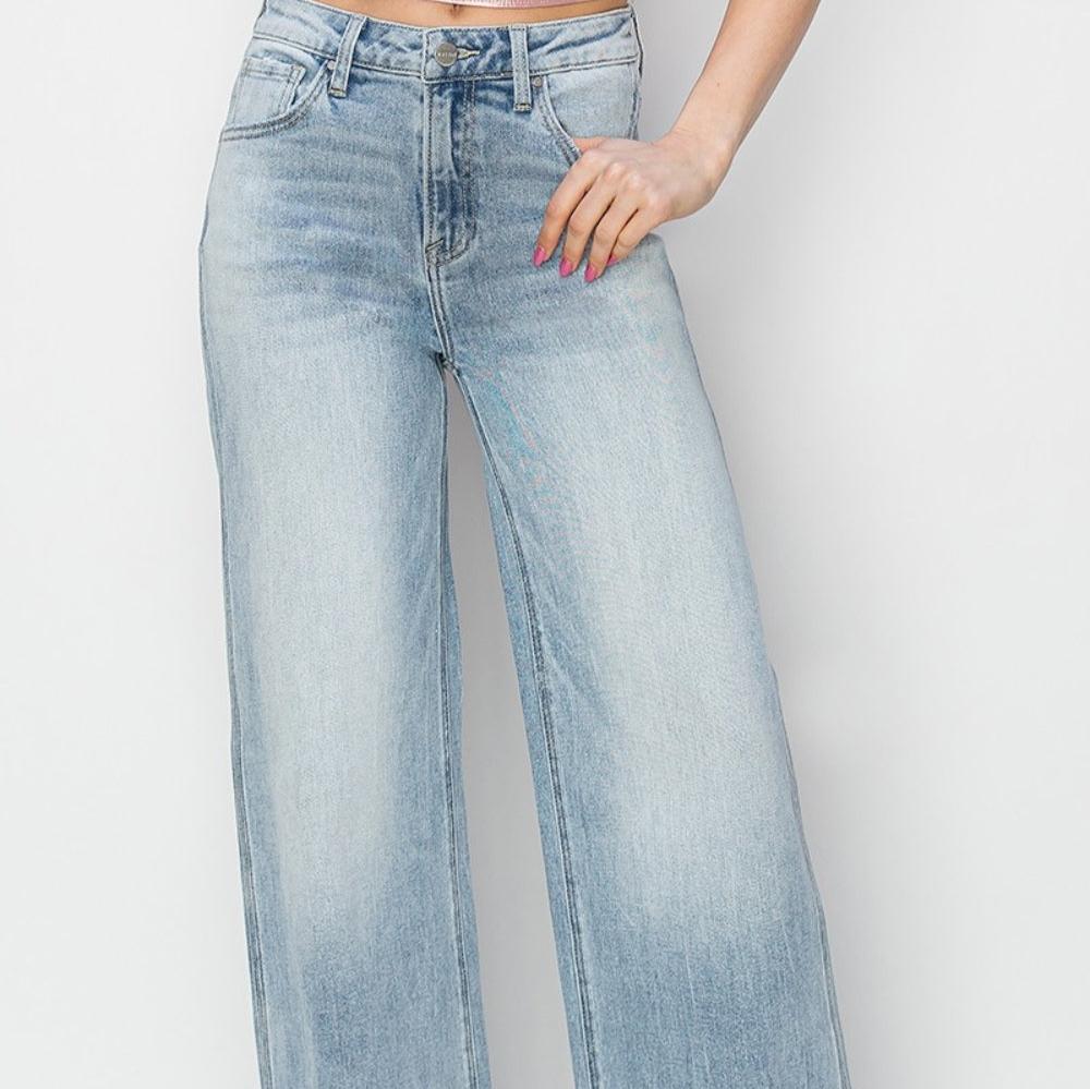 Rallyn Risen High Rise Wide Leg Jeans