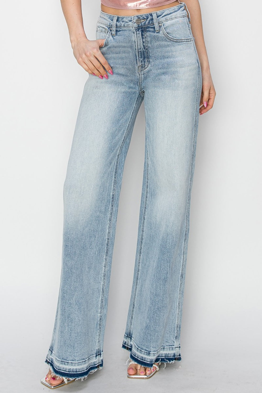 Rallyn Risen High Rise Wide Leg Jeans