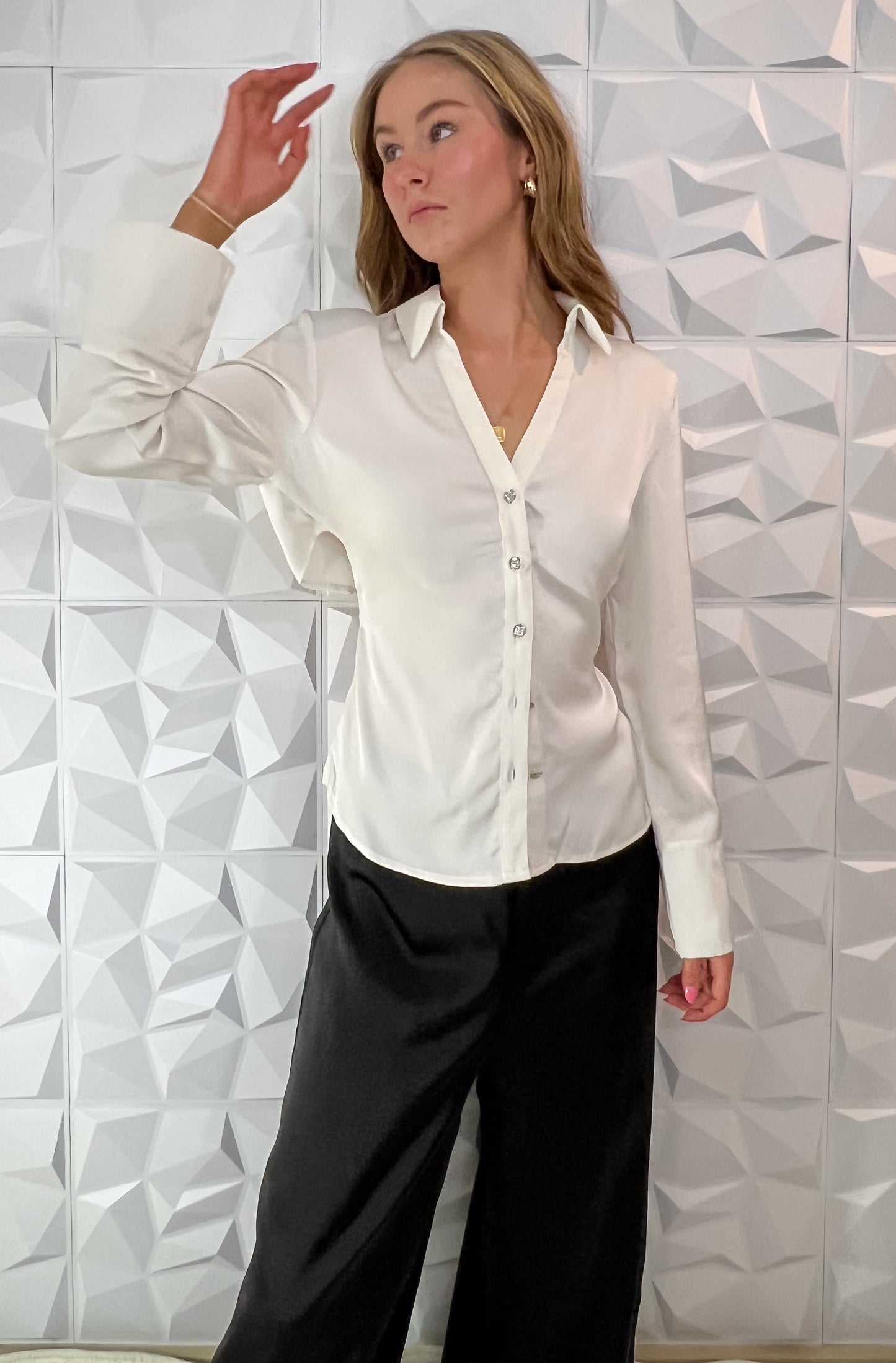 Tyla Button Up