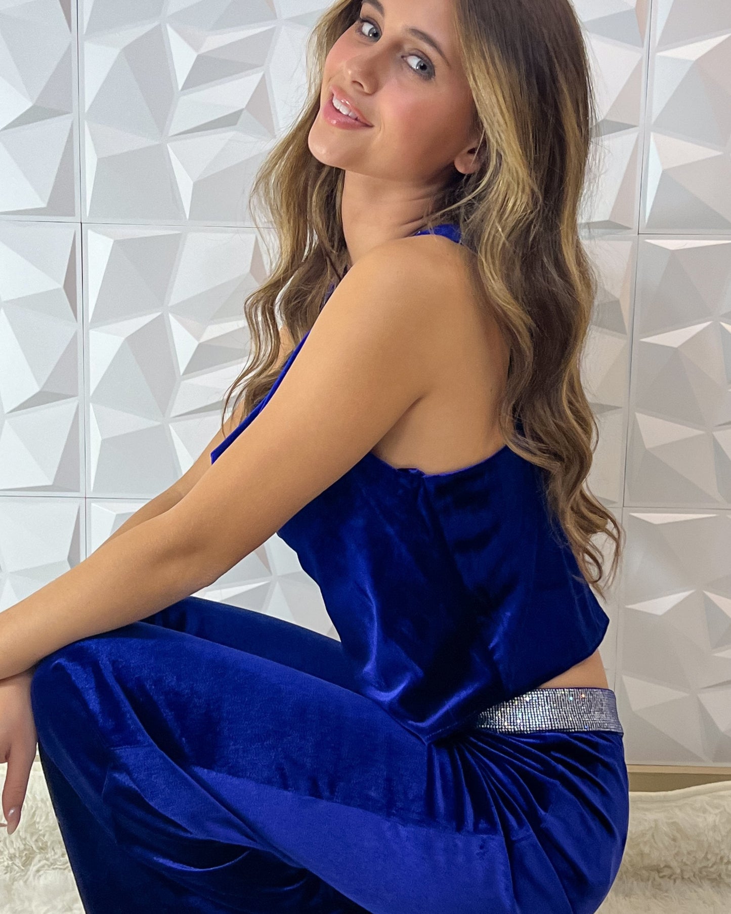 Greta Velvet Set