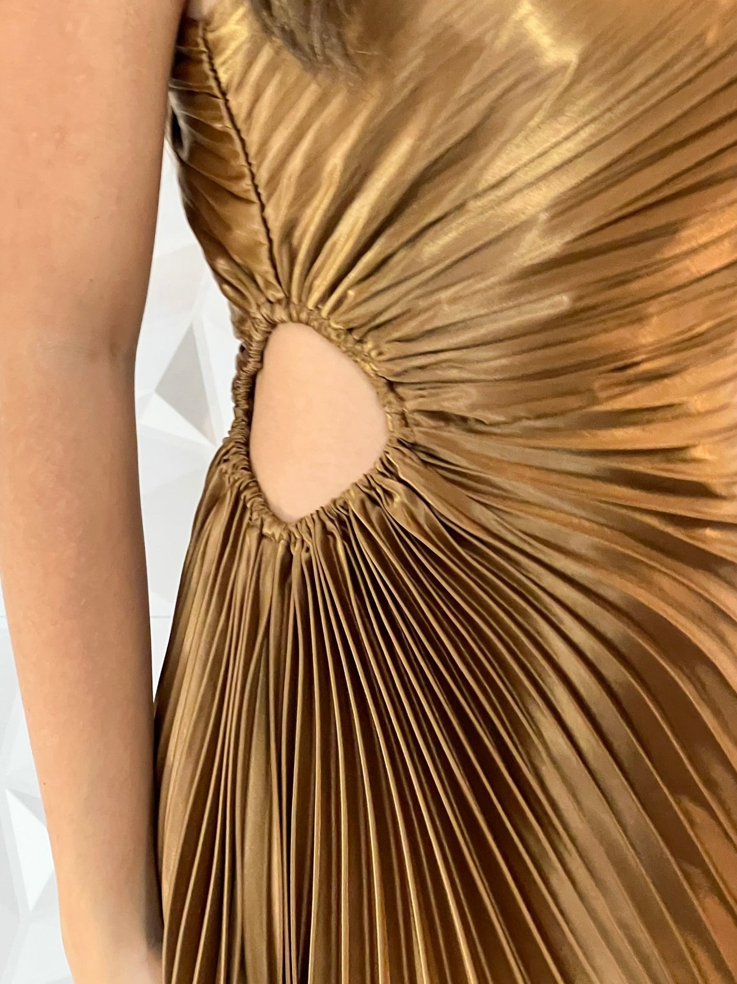 Fandom Cutout Asymmetrical Dress