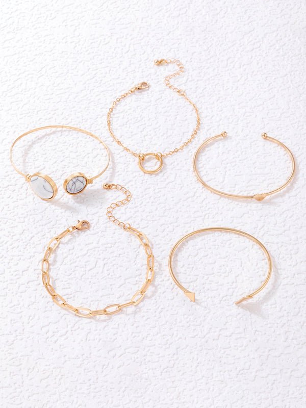 It isn't a Love Triangle Bracelet Set - Shop Shea Rock