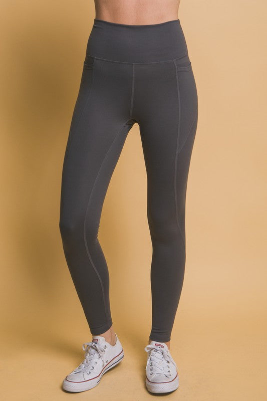 Dark Gray Cali Leggings