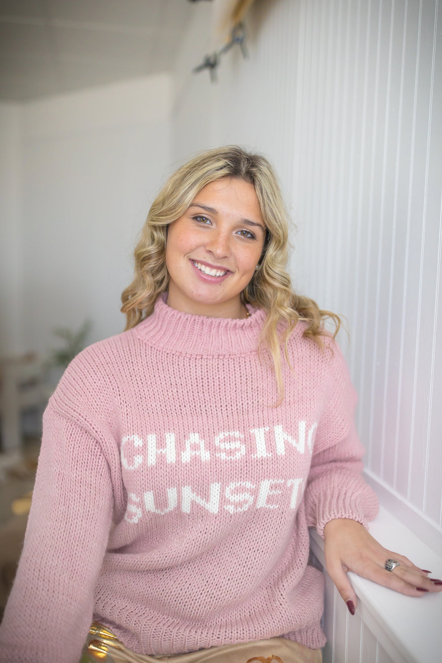 Chasing Sunsets Luxe Sweater