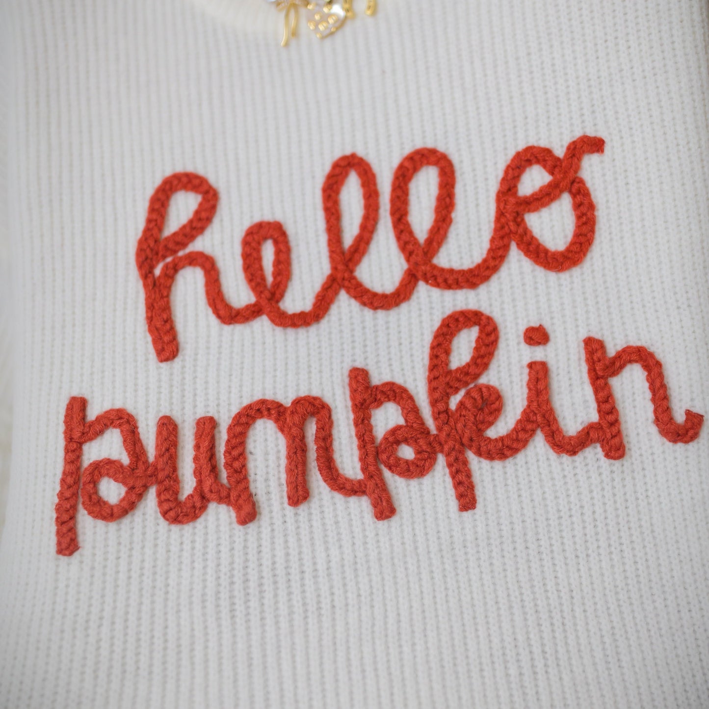 Shea Rock Hello Pumpkin Sweater