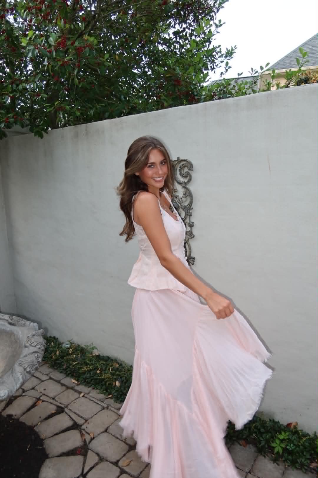 Shai Skirt in Pink by Strawberry Paris