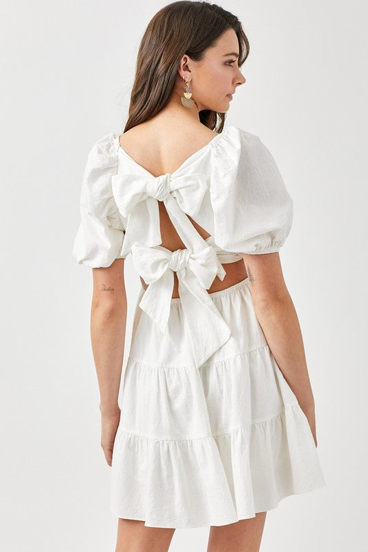 Gardenia Tie Back Dress