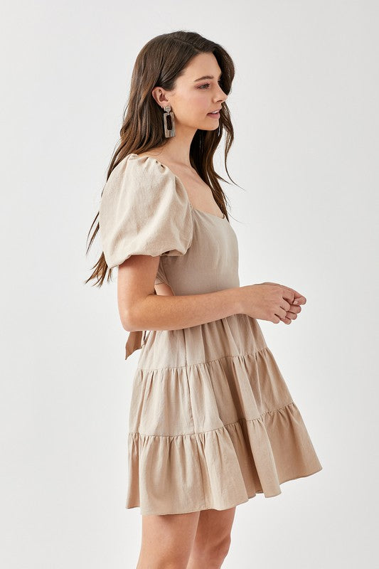 Gardenia Tie Back Dress