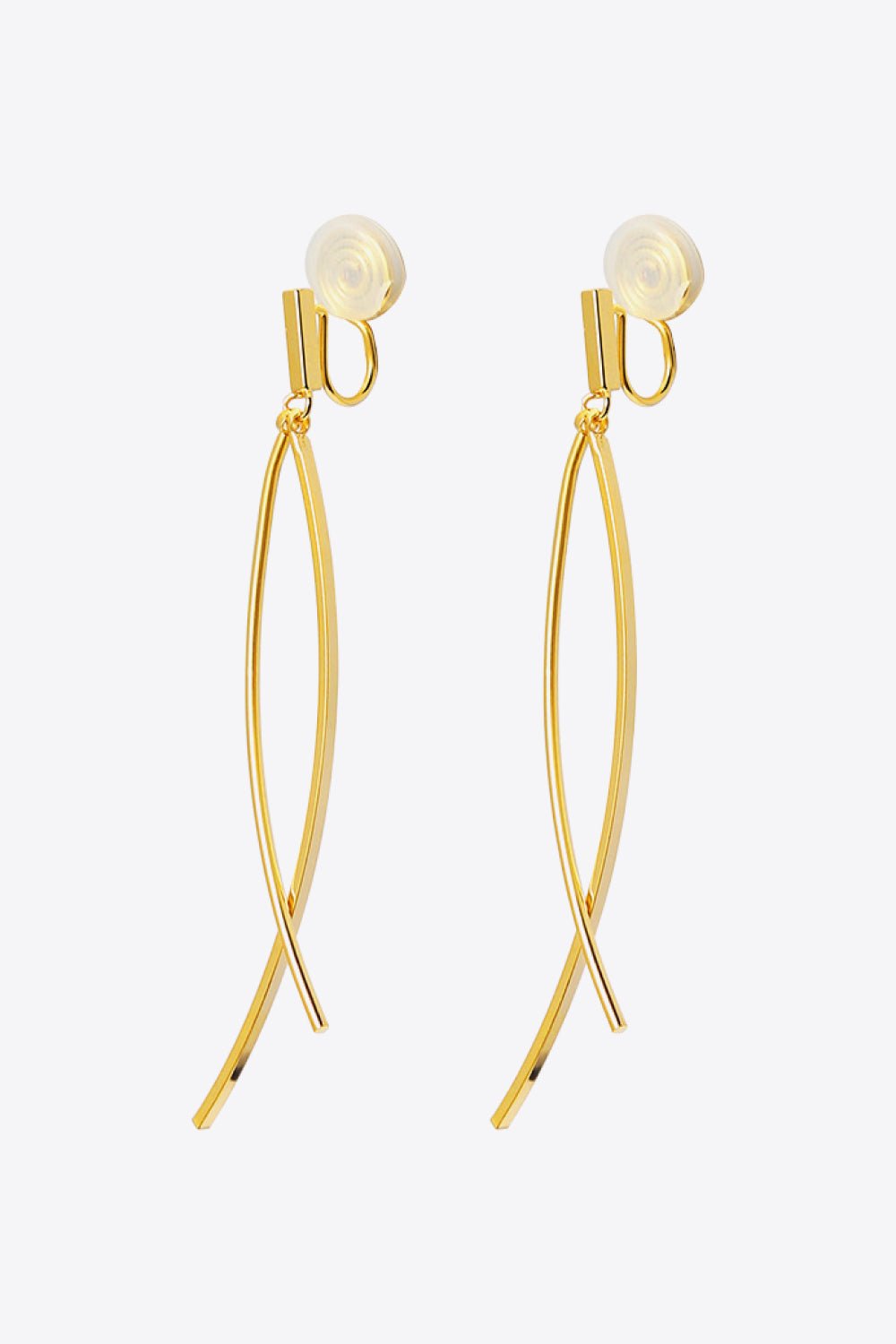 18K Gold Plated Clip-On Earrings - Shop Shea Rock