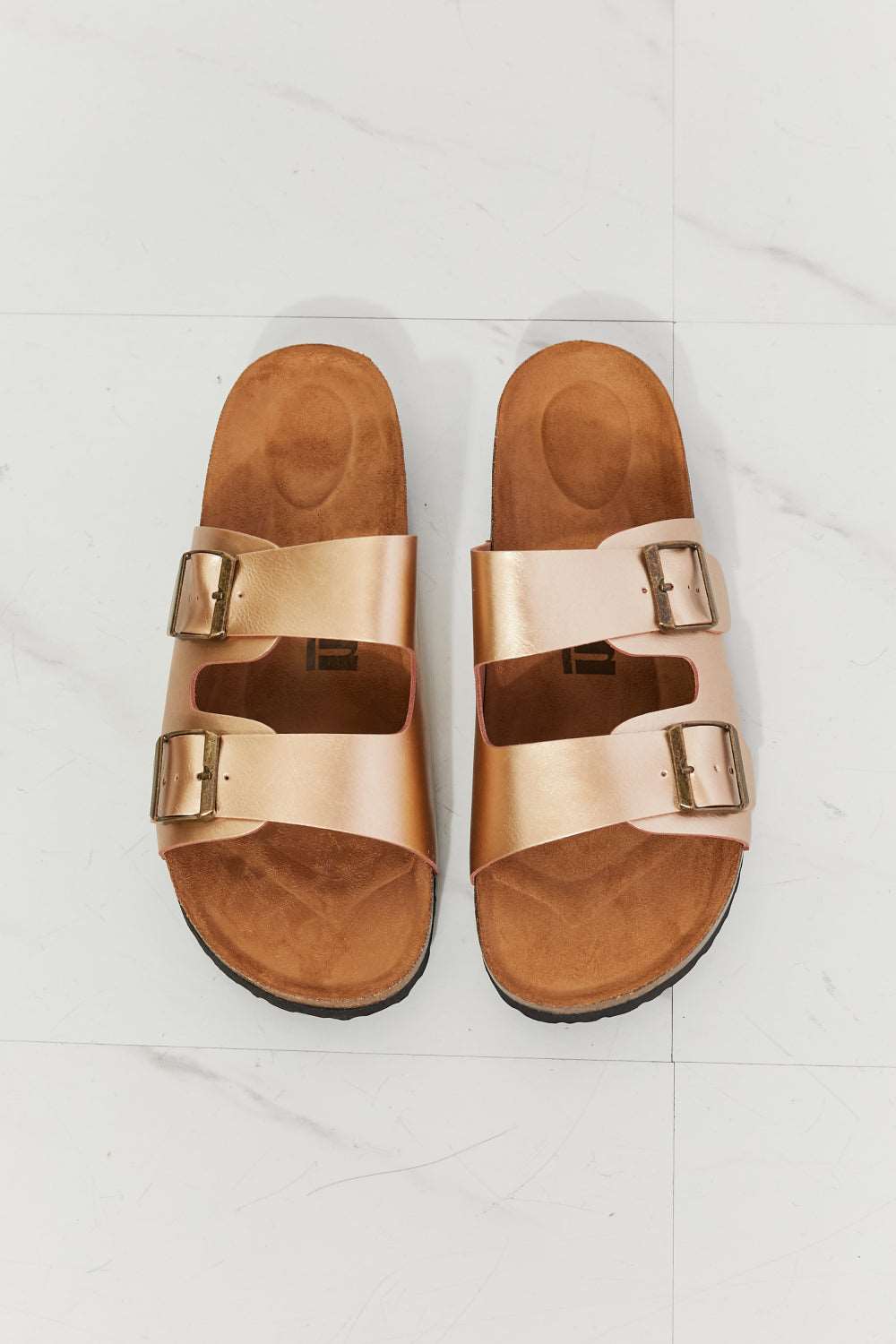 Best Life Dupe Slides - Gold - Shop Shea Rock