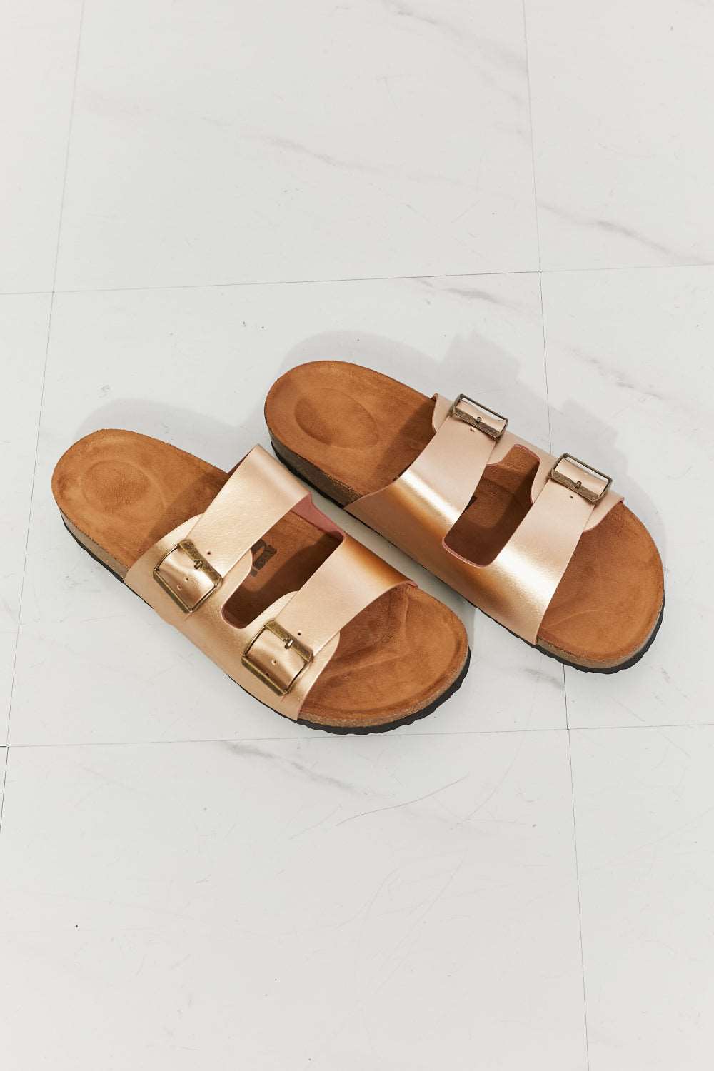 Best Life Dupe Slides - Gold - Shop Shea Rock