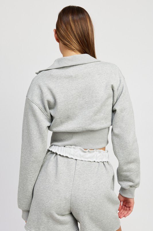 Celeste Cropped Sweatshirt - Shop Shea Rock