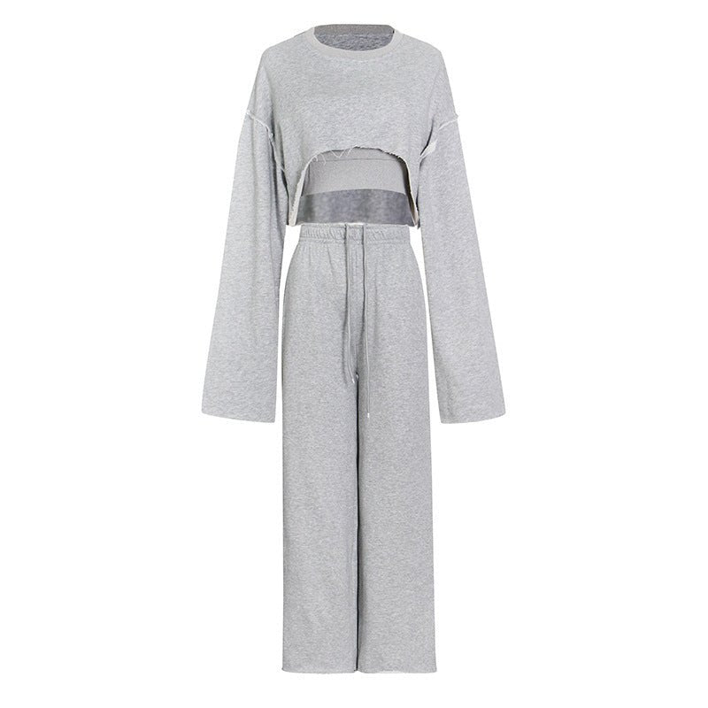 Don't Take Me Seriously Right Now 3 Piece Sweat Suit - Shop Shea Rock