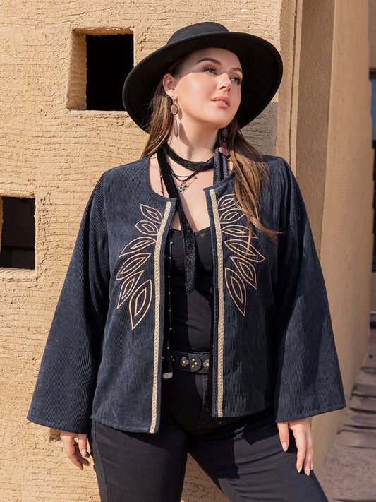 Emily Embroidered Jacket - Shop Shea Rock