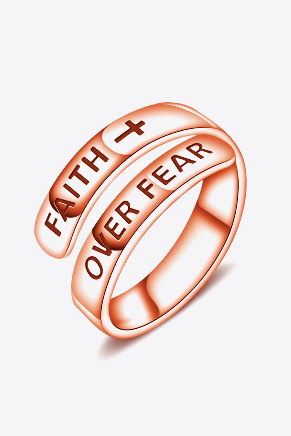 Faith Over Fear Bypass Ring - Shop Shea Rock