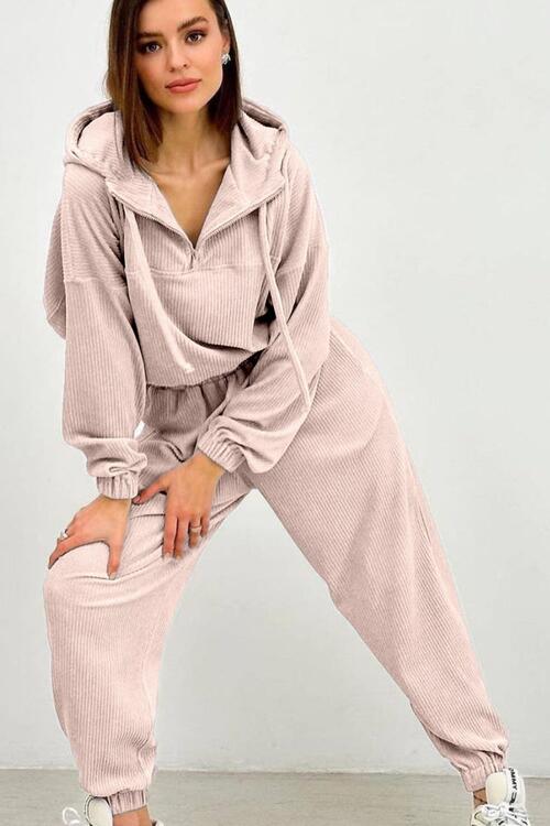 Grab Your Bestie Hoodie and Pants Set - Shop Shea Rock