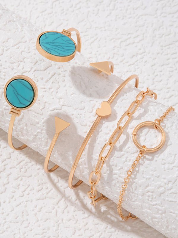 It isn't a Love Triangle Bracelet Set - Shop Shea Rock