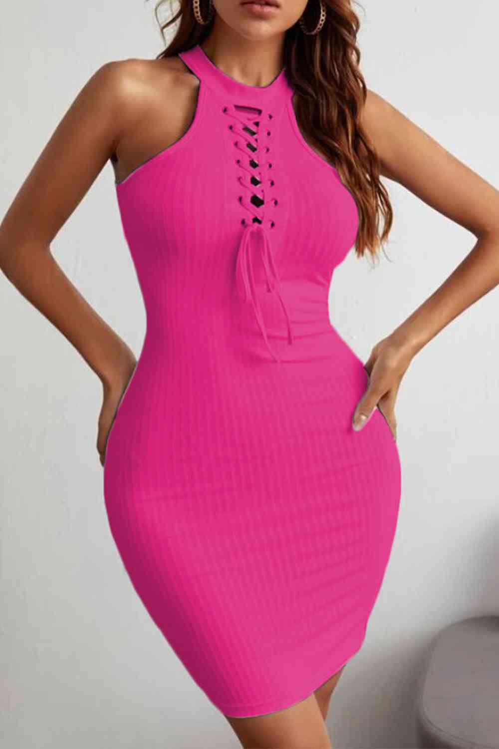 Let's Go to the Square Pencil Dress